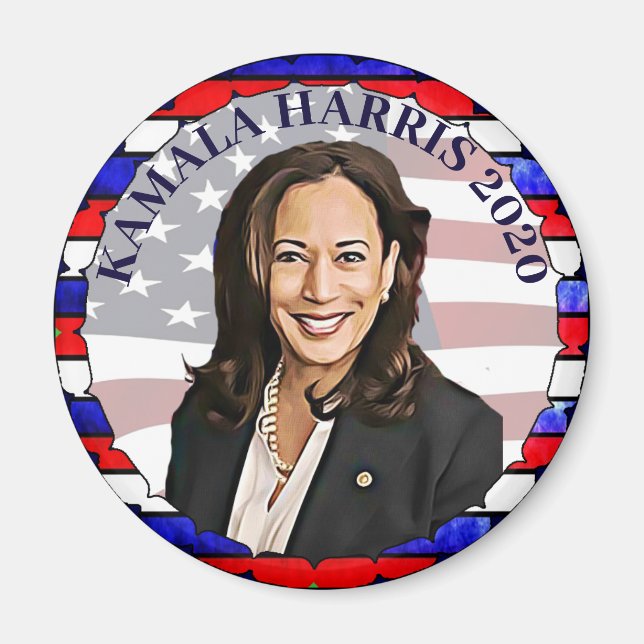 Aimant Kamala Harris pour l'élection présidentielle de 20 (Devant)