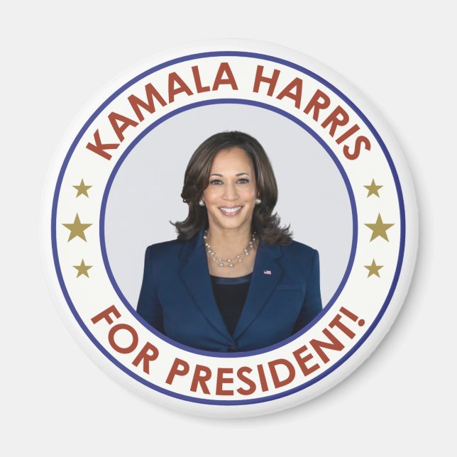 AIMANT KAMALA HARRIS PRÉSIDENTE ! (Devant)