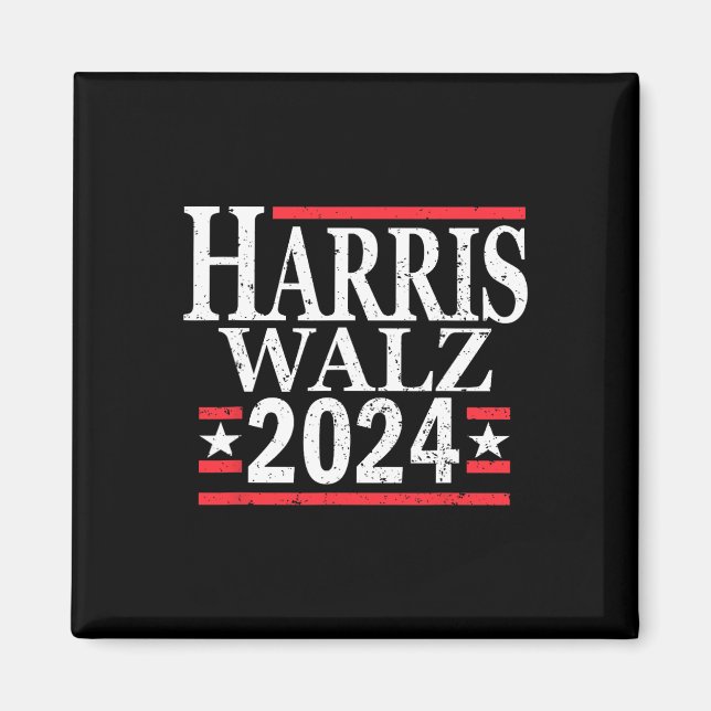 Aimant Kamala Harris Tim Walz 2024 (Devant)
