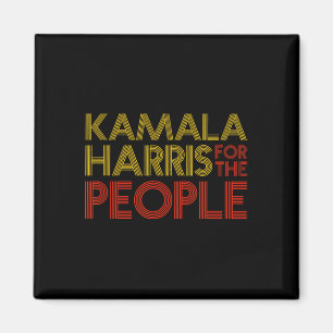 Aimant Kamala pour le peuple brisant les barrières