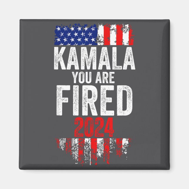 Aimant Kamala You're Fired Funny Anti Kamala Harris Elect (Devant)