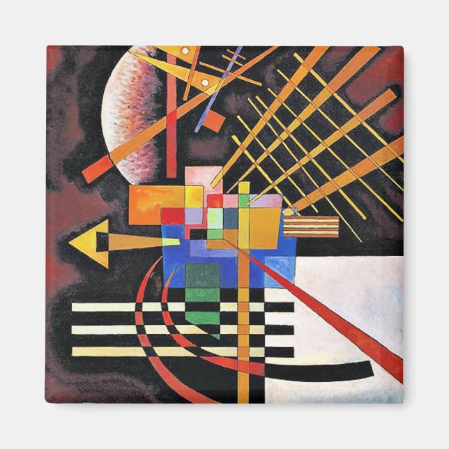 Aimant Kandinsky - Above and Left, (Devant)