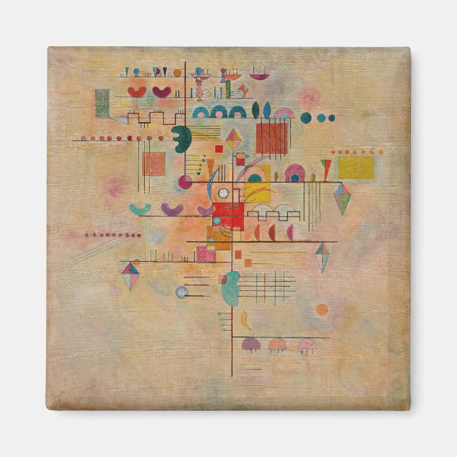 Aimant Kandinsky - Ascension gracieuse (Devant)