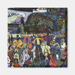 Aimant Kandinsky - La vie colorée,
