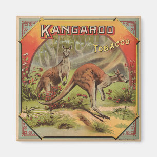 Aimant Kangaroo Tobacco 1900
