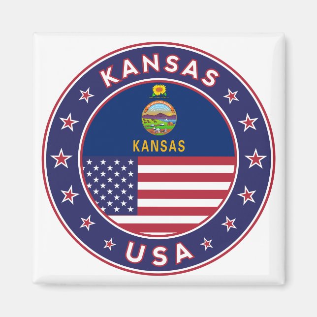Aimant Kansas (Devant)