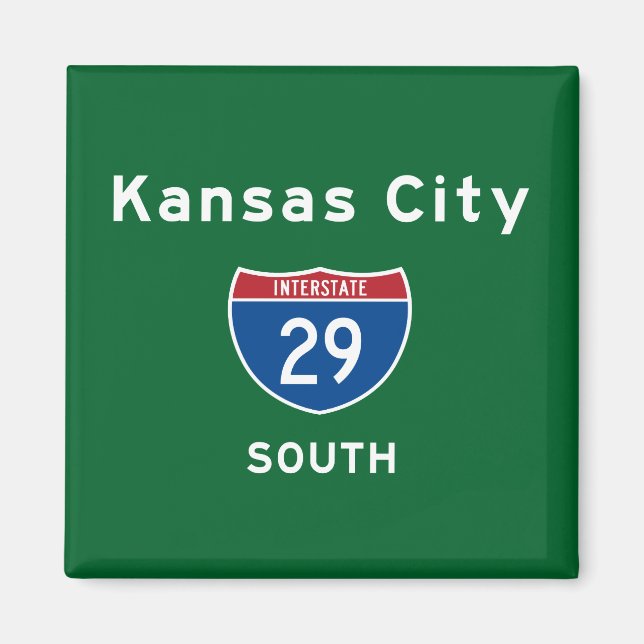 Aimant Kansas City 29 (Devant)