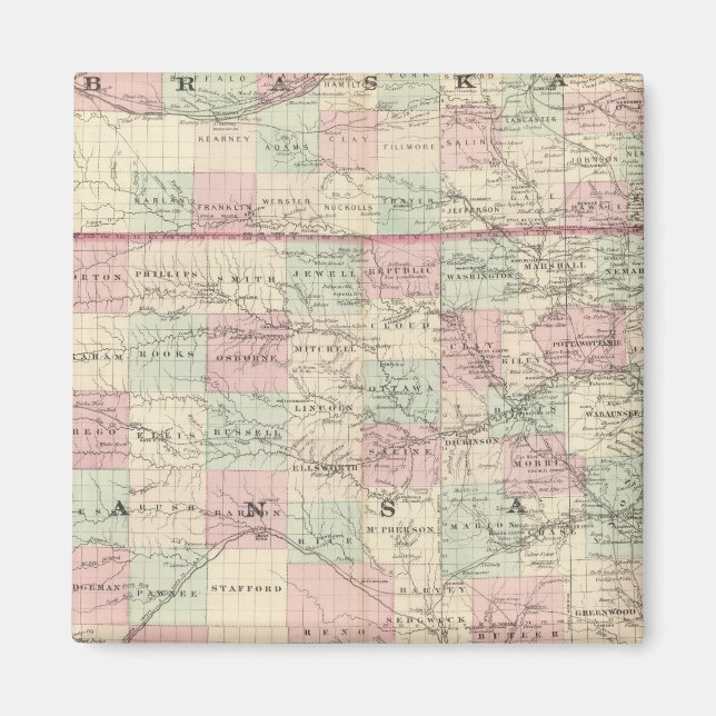 Aimant Kansas et Nebraska (Devant)