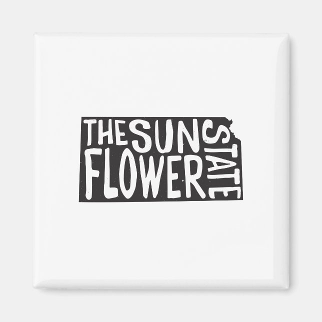 Aimant Kansas : L'État du tournesol (Devant)