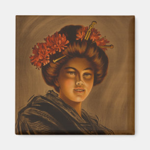 Aimant Karama : Actrice japonaise Romance Geisha