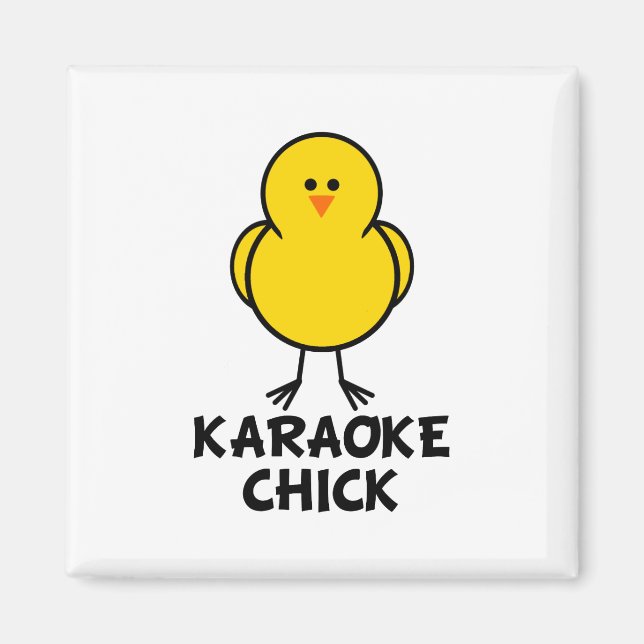 Aimant Karaoke Chick (Devant)