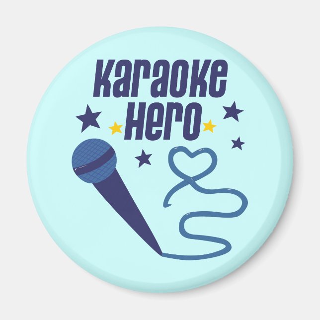 Aimant Karaoke Hero (Devant)