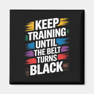 Aimant Karate Belt Taekwondo Formation Arts Martiaux Prom