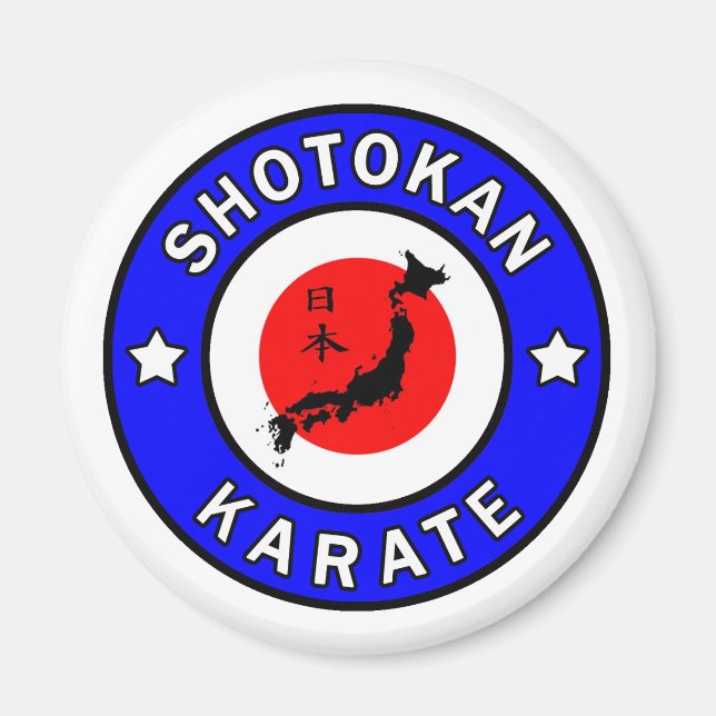 Aimant Karaté de Shotokan (Devant)