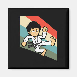 Aimant Karaté Judo Jujutsu Taekwondo Kickboxing Kickboxer