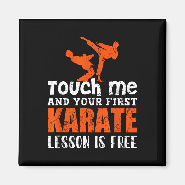 Aimant Karate Karate Karate Karate Pour Enfants Karate Ra (Devant)