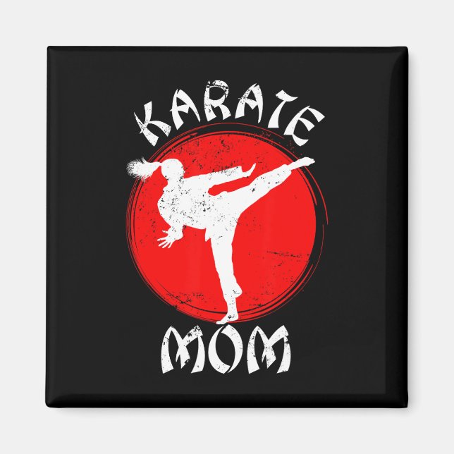 Aimant Karate Maman Karate (Devant)