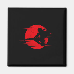 Aimant Karaté Shadow Judo Arts Martiaux Japon Kung Fu Tae