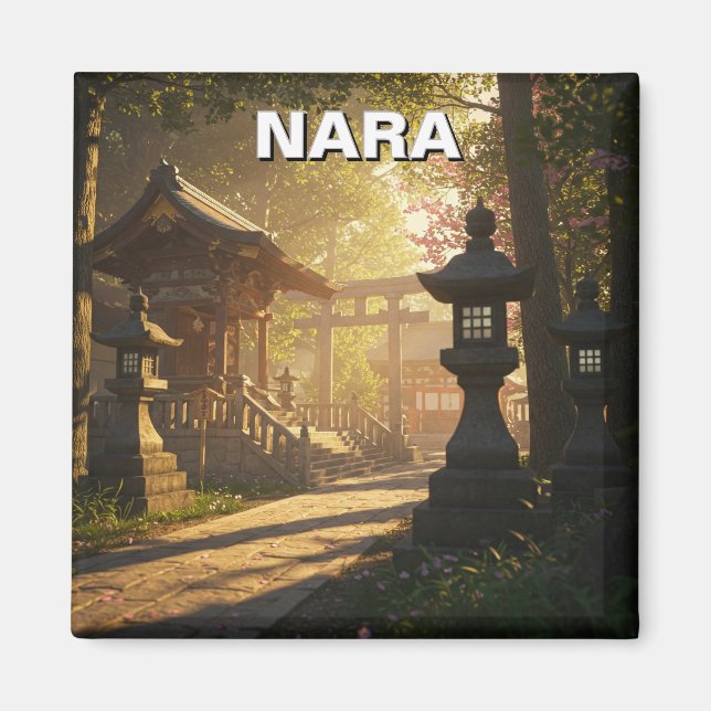 Aimant Kasuga Taisha Nara Voyage Japon (Devant)