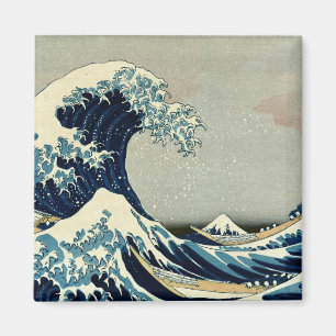 Aimant Katsushika Hokusai dans La Grande Vague au large d