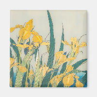 Katsushika Hokusai - Grasshopper et Iris