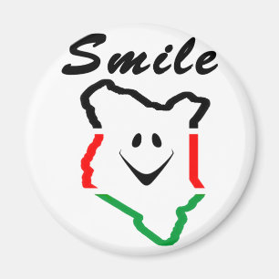 Aimant KattCraft : Sourire kenyan