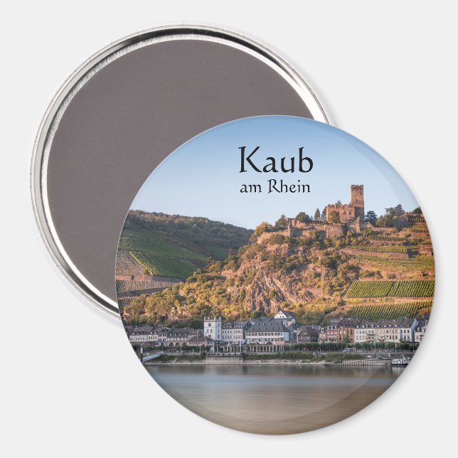 Aimant Kaub sur le Rhin - Allemagne (Recto/Verso)