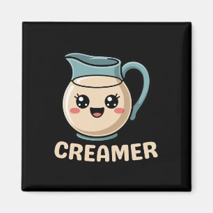 Aimant Kawaii Creamer café mignonne Halloween Costume Ris