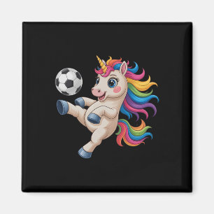 Aimant Kawaii Football Just Girl qui aime les crampons de