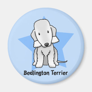 Aimant Kawaii Star Bedlington Terrier