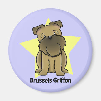Aimant Kawaii Star Bruxelles Griffon