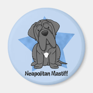 Aimant Kawaii Star Neapolitain Mastiff