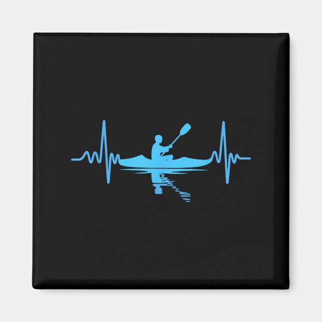 Aimant Kayak Novelty For Men Women Kayaker Kayaking Kayak (Devant)