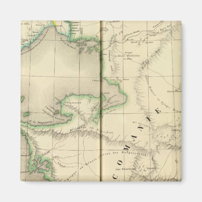 Aimant Kazakhstan, Ouzbékistan (Devant)