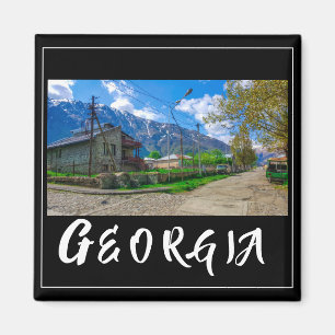 Aimant Kazbegi Stepantsminda Géorgie Caucuses Montagnes