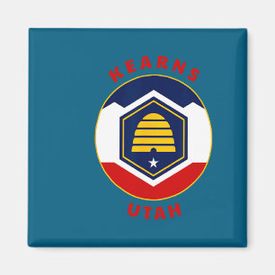 Aimant Kearns Utah Nouveau Drapeau Ut Ruche Souvenir de V
