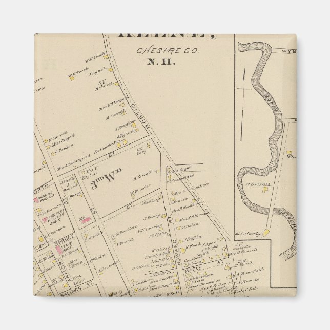 Aimant Keene, Ward 3, 5 (Devant)