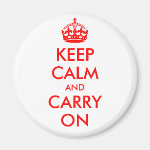 Aimant Keep Calm and Carry On
