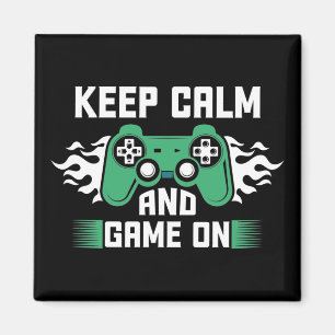 Aimant Keep Calm and Game