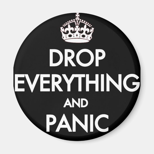 Aimant Keep calm? Pfft ! (Devant)