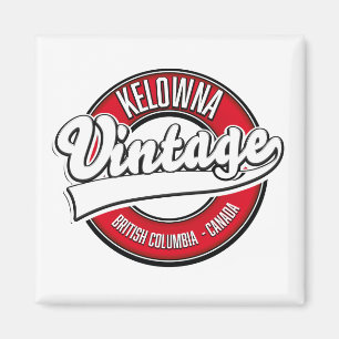 Aimant Kelowna British Columbia Canada logo