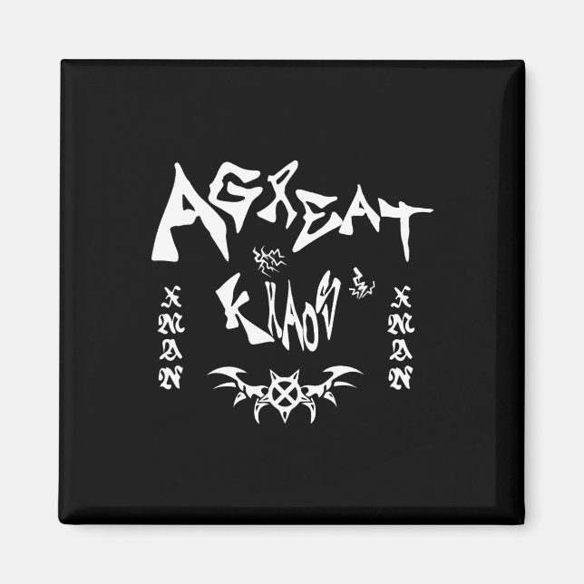 Aimant Ken Carson Merch Design Agc (Devant)