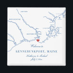 Aimant Kennebunkport Maine Carte Mariage Faveur<br><div class="desc">Commande rapide et facile ! Ces magnets de carte Kennebunkport, Maine, sont parfaits pour dire "Bienvenue dans le Maine !" aux invités extérieurs avec des cadeaux de bienvenue, ou les customiser pour votre mariage. Déplacez le coeur en cliquant sur "Editer à l'aide de l'outil de conception" sous "Personnaliser". Que vous...</div>