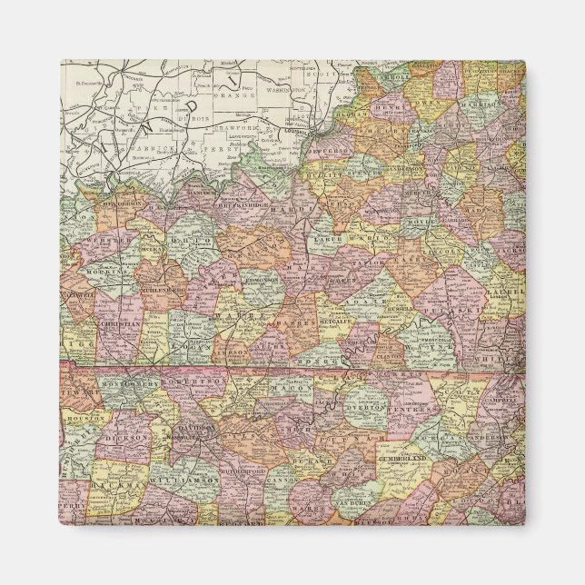 Aimant Kentucky et Tennessee 3 (Devant)