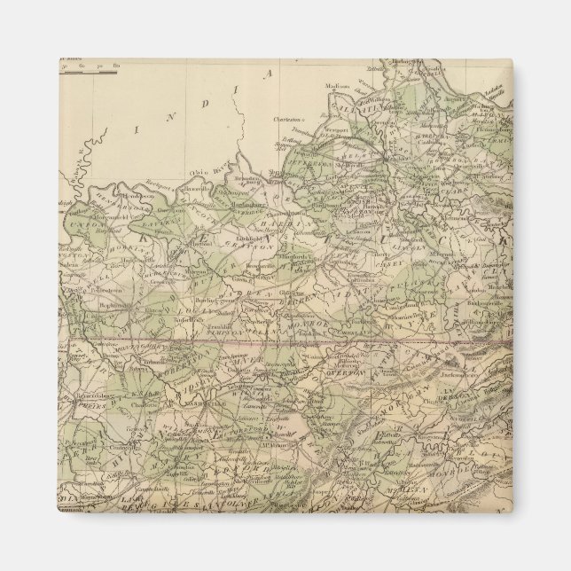 Aimant Kentucky et Tennessee 8 (Devant)