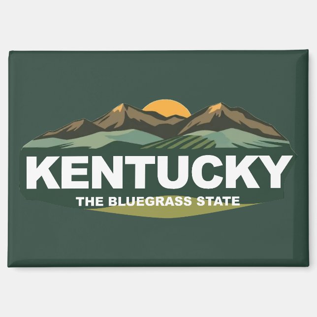 Aimant Kentucky États-Unis d'Amérique (Recto)