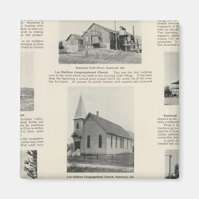 Aimant Kenwood, Californie (Devant)