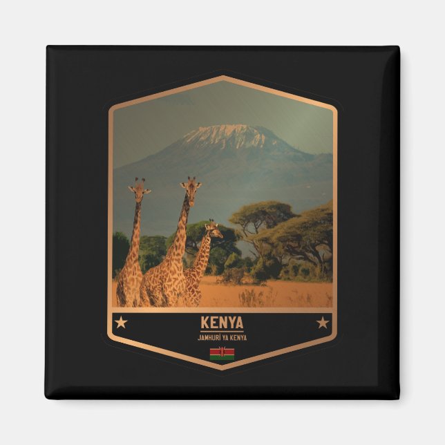 Aimant Kenya (Devant)