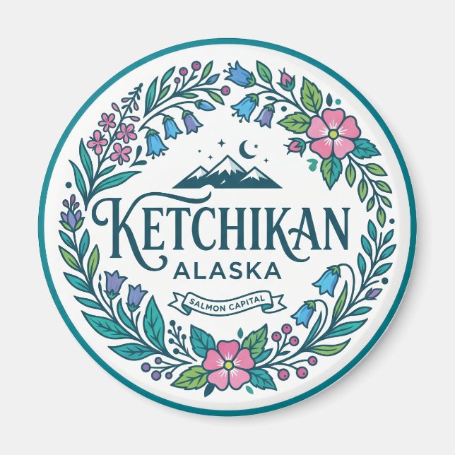 Aimant Ketchikan, Alaska Alaska (Devant)