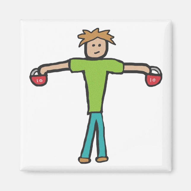 Aimant Kettlebell (Devant)
